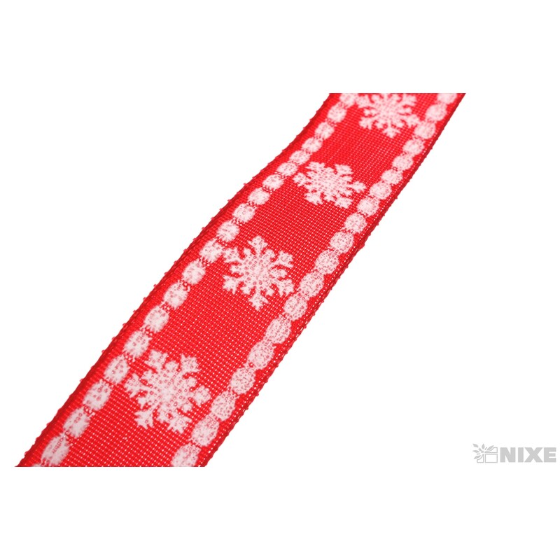 FIOCCO 25mmx20m 6214*ČERVENÁ 007