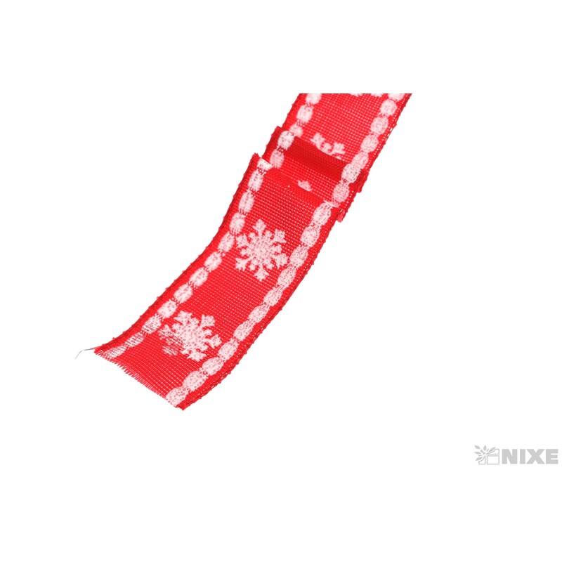 FIOCCO 25mmx20m 6214*ČERVENÁ 007