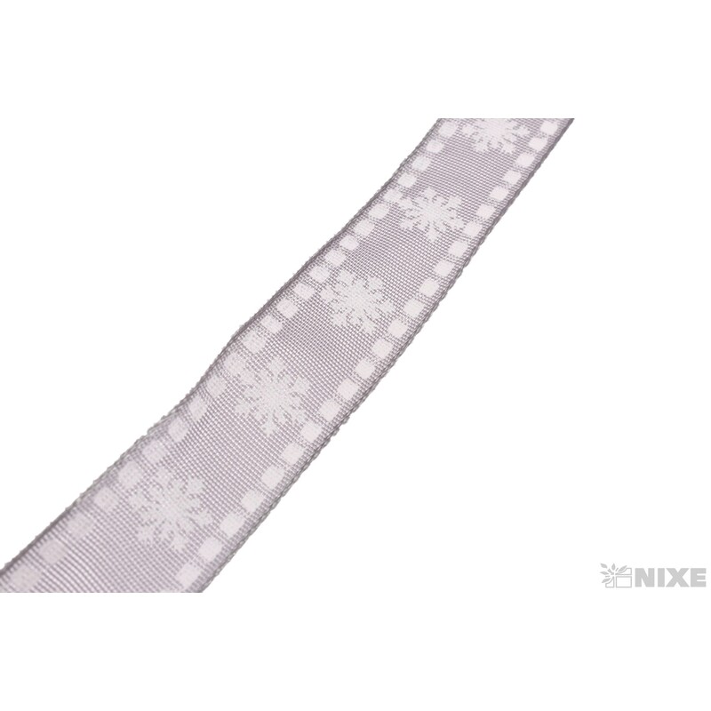 FIOCCO 25mmx20m 6214*STŘÍBRNÁ 130