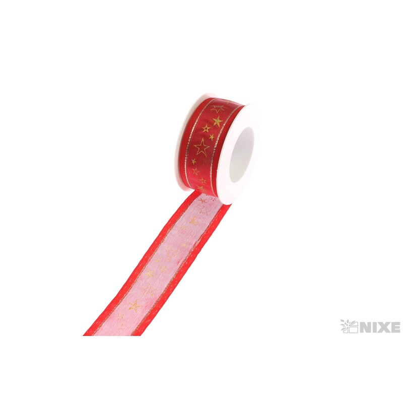 STERNREGEN 40mmx20m 6242*ČERVENÁ 007