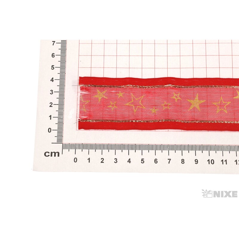 STERNREGEN 40mmx20m 6242*ČERVENÁ 007