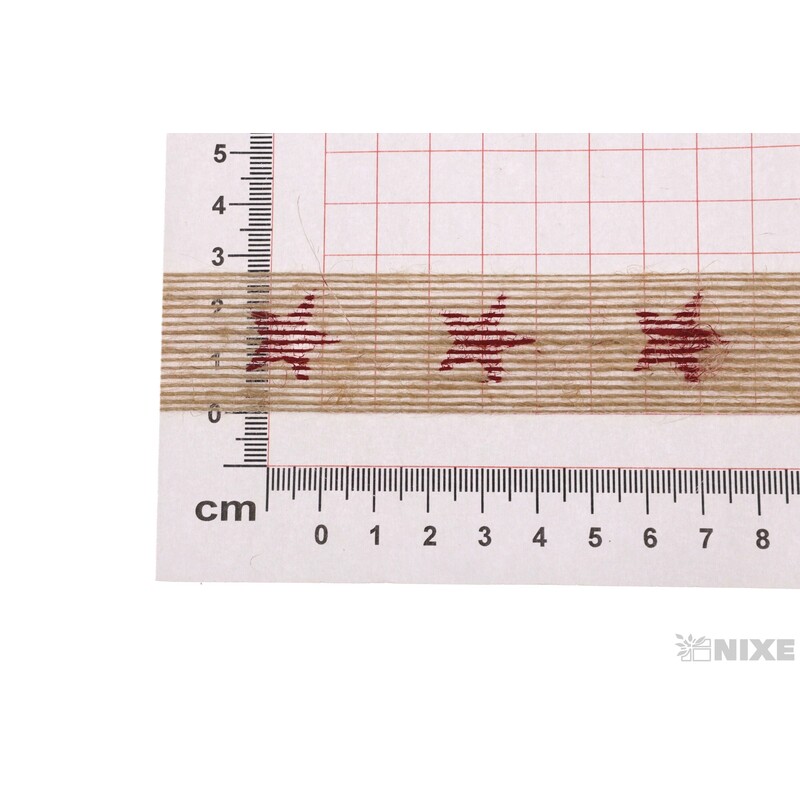 STERNJUTE 25mmx10m 6347*BORDOVÁ 707