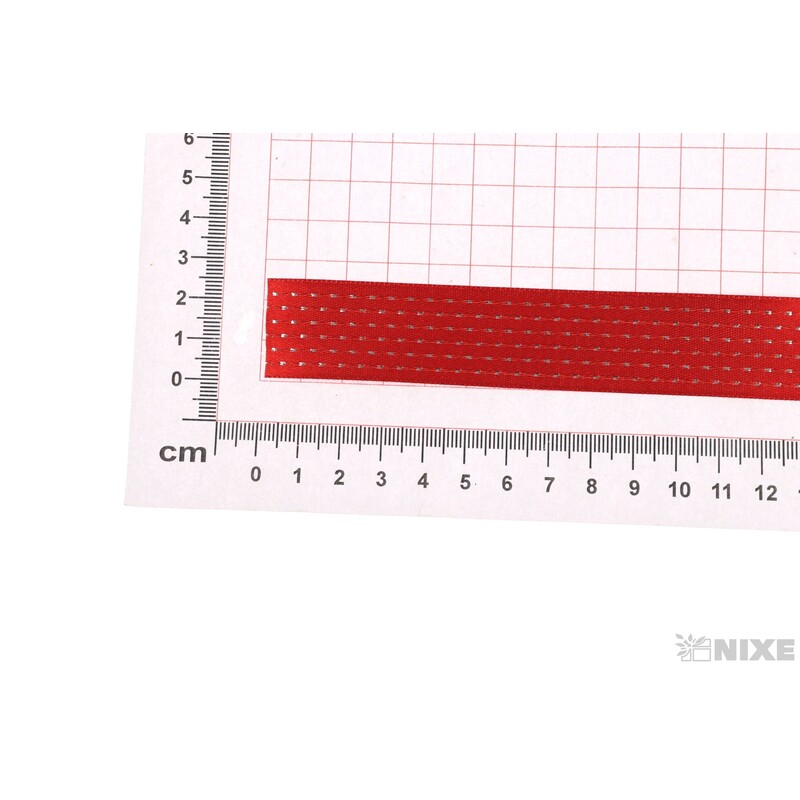 ATLASOVÁ STUHA OBOULÍC.MTP 25mmx20m*ČERVENÁ 103643