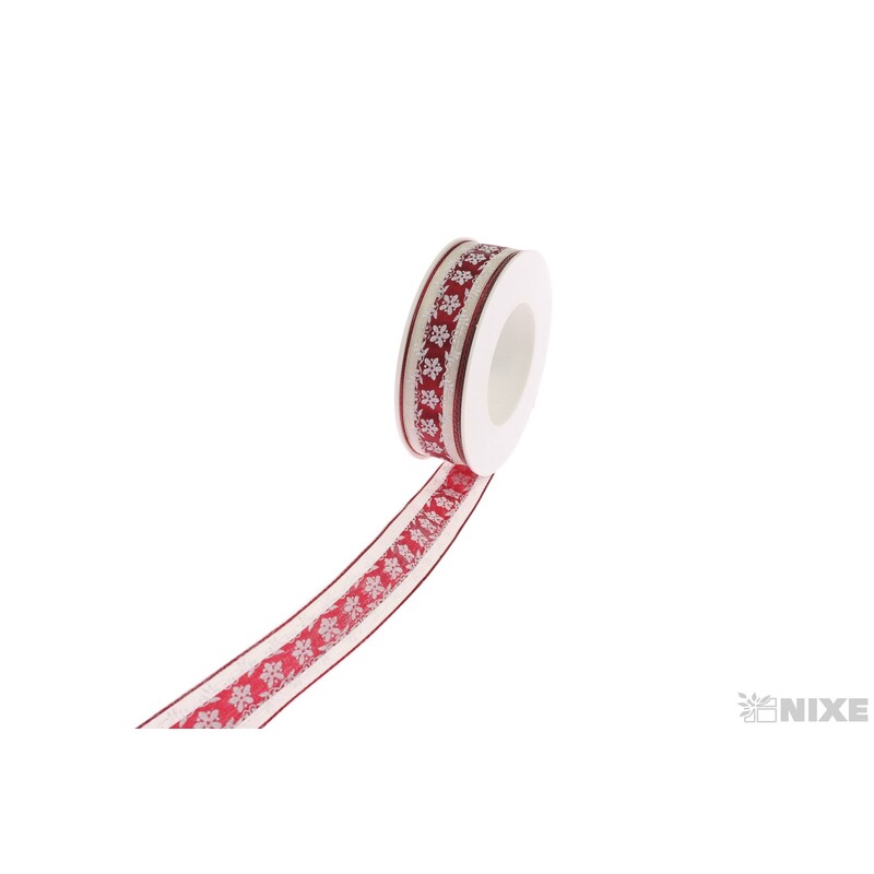 DORNROSCHEN 25mmx20m 6308*BORDOVÁ 534