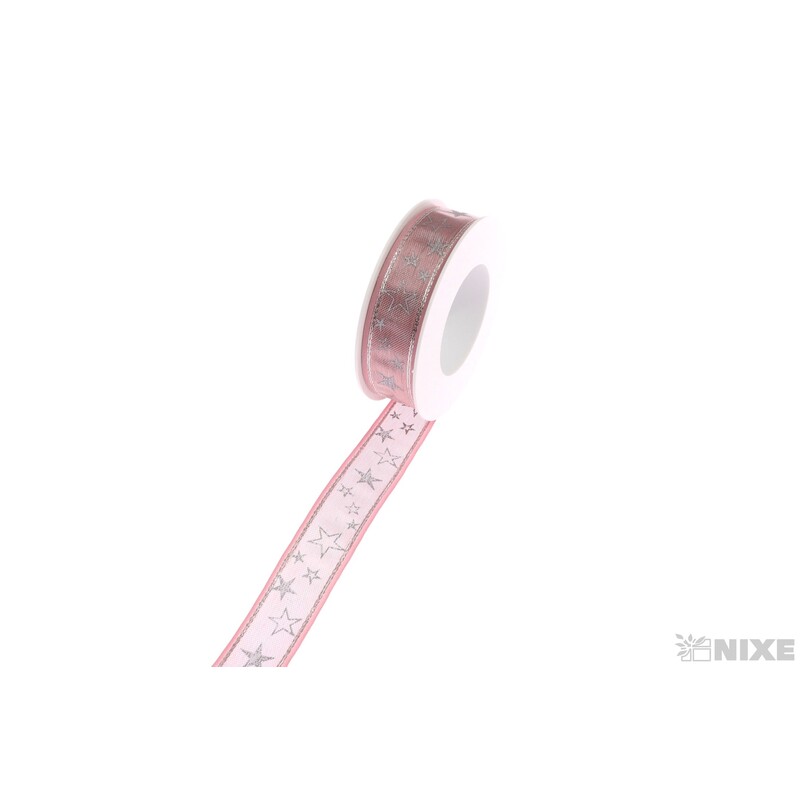 STERNREGEN 25mmx20m 6242*RŮŽOVÁ 246