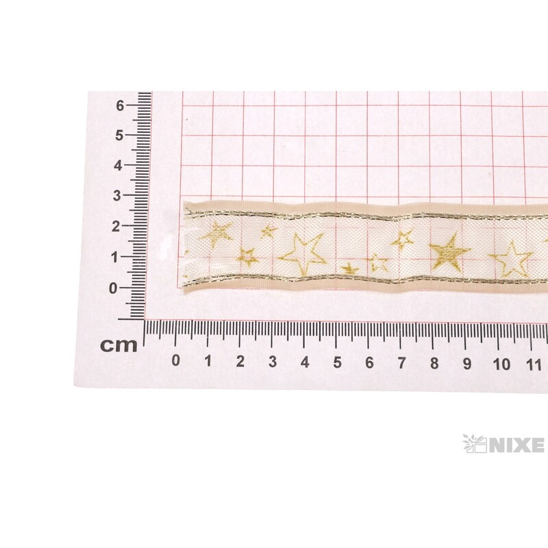 STERNREGEN 25mmx20m 6242*KRÉMOVÁ 158