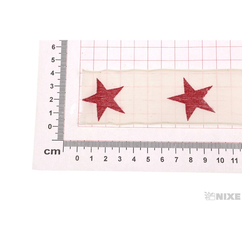 BELGRAD 40mmx20m 6348*KRÉMOVÁ+ČERVENÁ 158