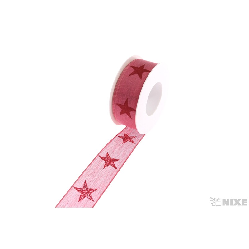 BELGRAD 40mmx20m 6348*RŮŽOVÁ+ČERVENÁ 246