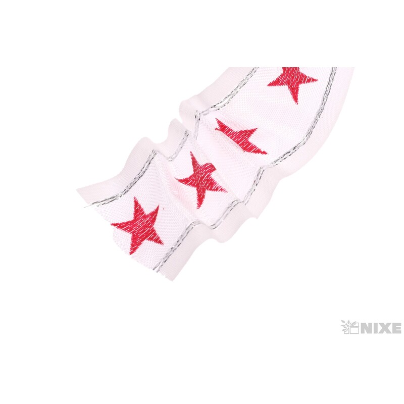 SINGLE STAR 40mmx20m 6349*BÍLÁ+ČERVENÁ 107