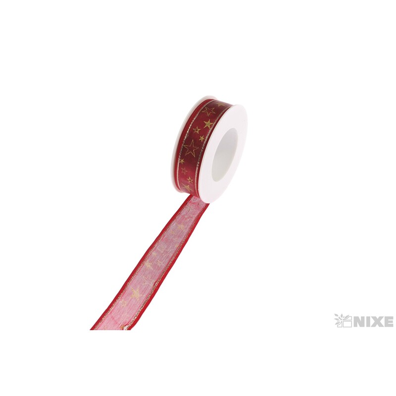 STERNREGEN 25mmx20m 6242*BORDOVÁ 534