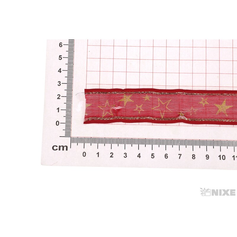 STERNREGEN 25mmx20m 6242*BORDOVÁ 534