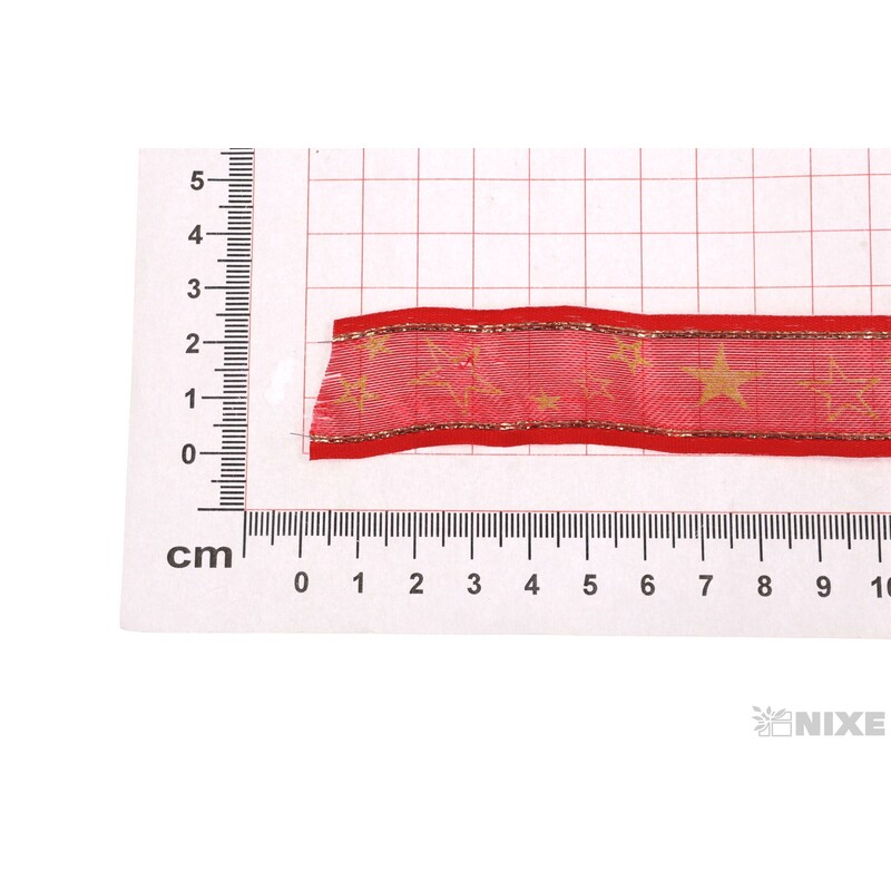 STERNREGEN 25mmx20m 6242*ČERVENÁ 007