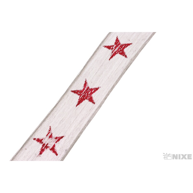 BELGRAD 25mmx20m 6348*STŘÍBRNÁ+ČERVENÁ 130