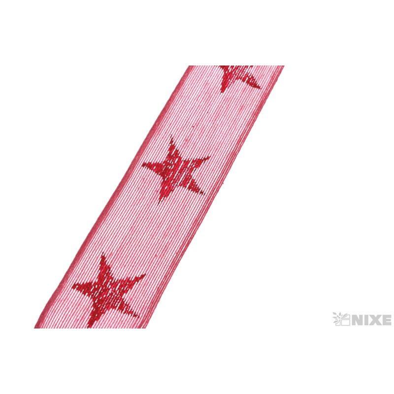 BELGRAD 25mmx20m 6348*RŮŽOVÁ+ČERVENÁ 246