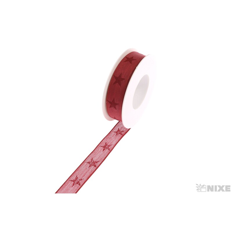 BELGRAD 25mmx20m 6348*VÍNOVÁ+ČERVENÁ 607