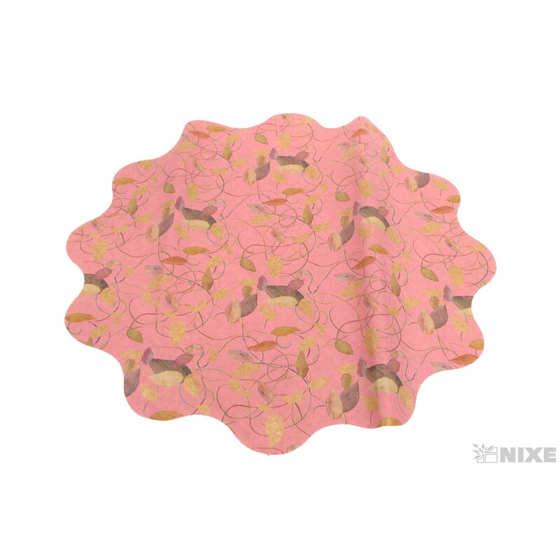 RONDO 40cm S-I86SC*RŮŽOVÁ TM. 04