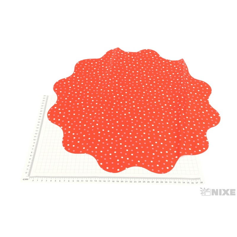 RONDO 50cm S-I77P1*ČERVENÁ V+