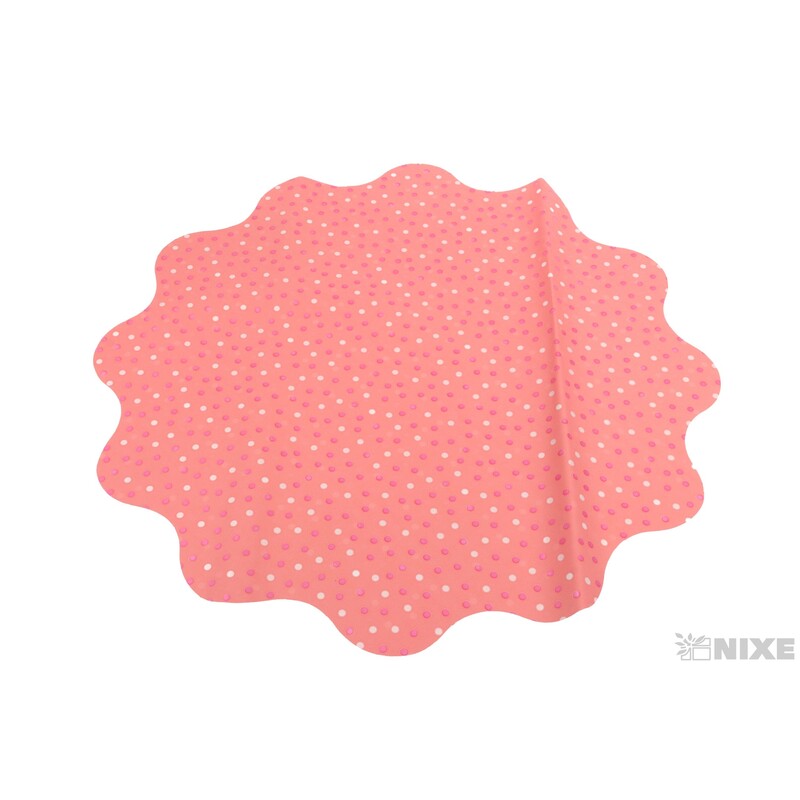 RONDO 50cm S-I77P1*RŮŽOVÁ V+