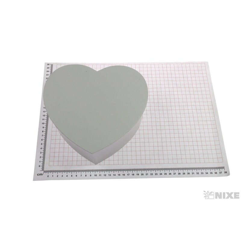 SRDCE BOX 3ks 22x20x9cm 18,5x17x7,5 16x14x8*BÍLÁ