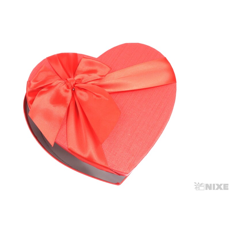 SRDCE BOX 3ks 22x20x9cm 18,5x17x7,5 16x14x8*ČERVENÁ