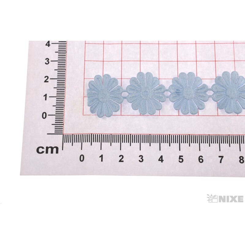 STUHA KVĚT 25mmx7yd*MODRÁ