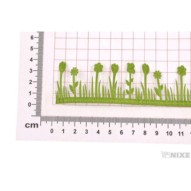 STUHA KVĚTY 40mmx7yd*ZELENÁ