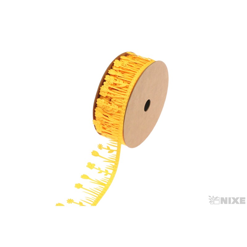 STUHA KVĚTY 40mmx7yd*ŽLUTÁ TM.