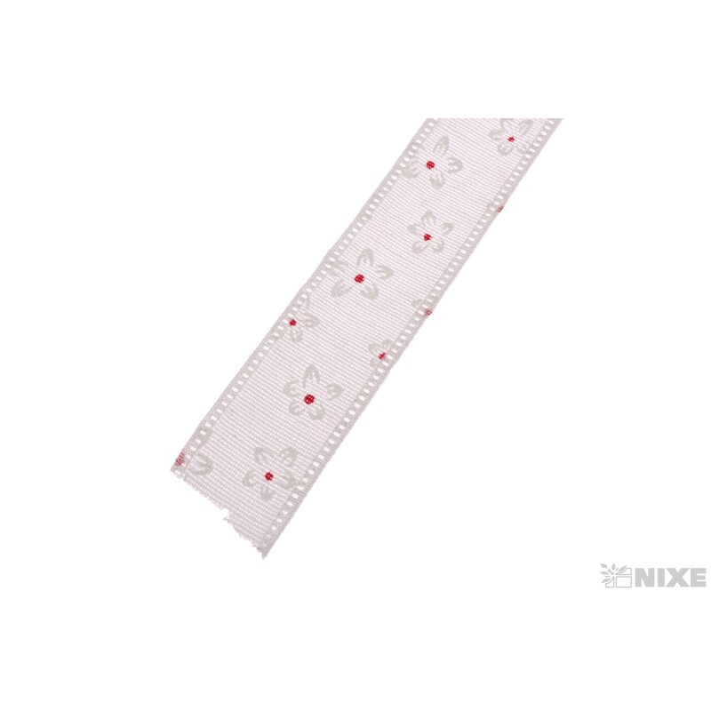 STUHA KVĚT 20mmx5yd*BÍLÁ