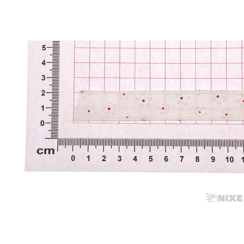 STUHA KVĚT 20mmx5yd*BÍLÁ