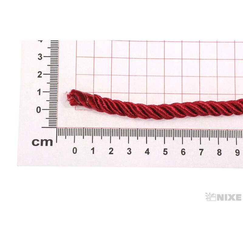 PROVÁZEK 7mmx5yd*VÍNOVÁ