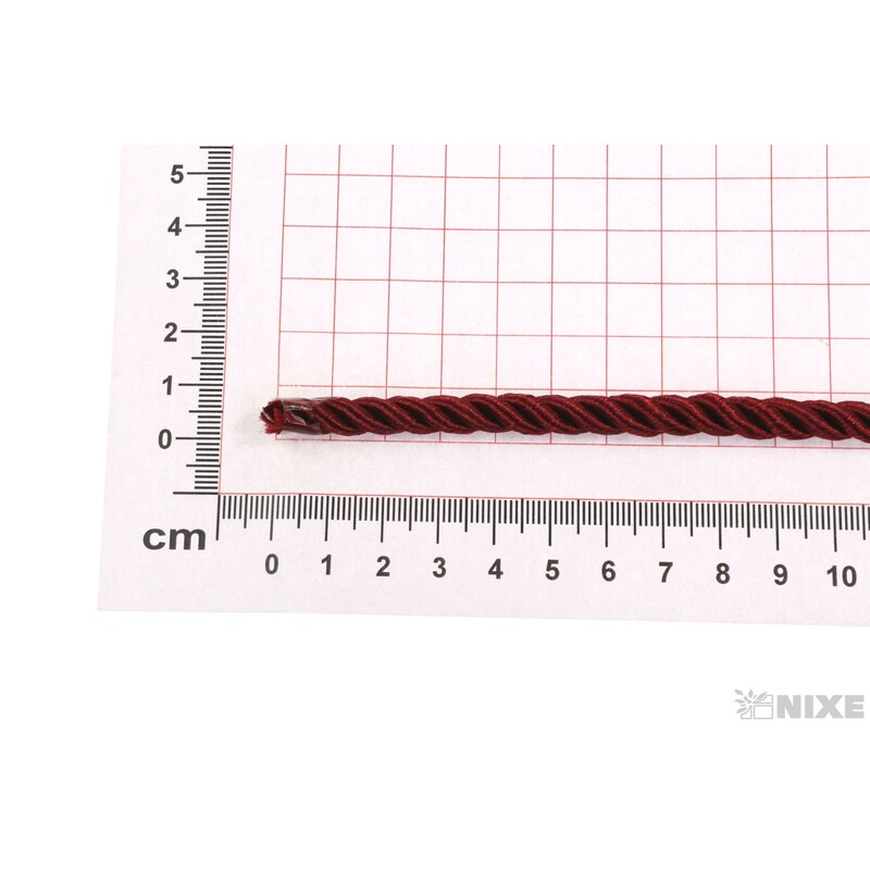 PROVÁZEK 7mmx5yd*BORDOVÁ