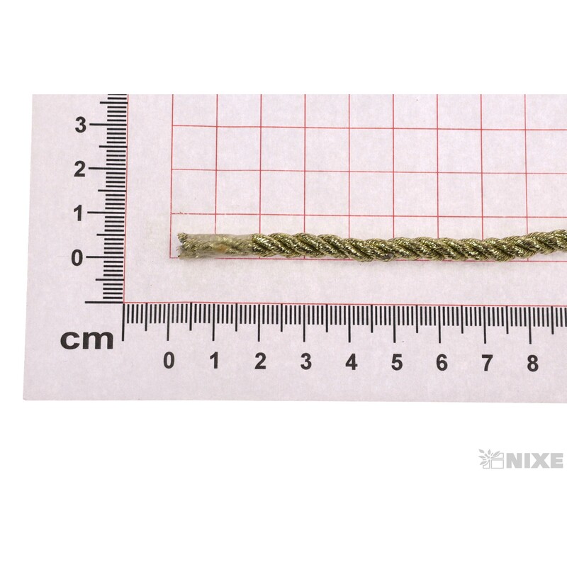 PROVÁZEK 5mmx5yd*ZLATÁ