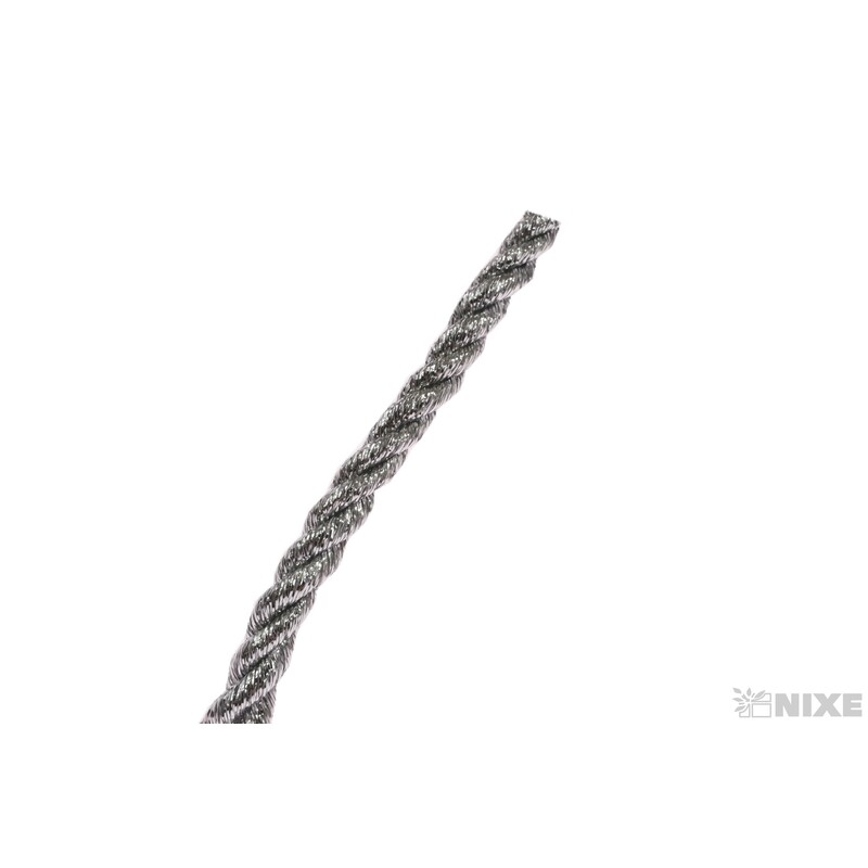 PROVÁZEK 5mmx5yd*STŘÍBRNÁ