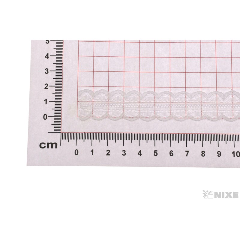 STUHA KRAJKA 20mmx10yd*BÍLÁ