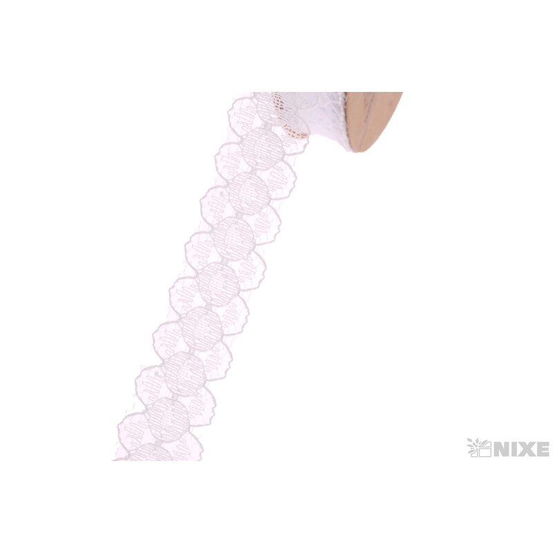 STUHA KRAJKA 15mmx10yd*BÍLÁ