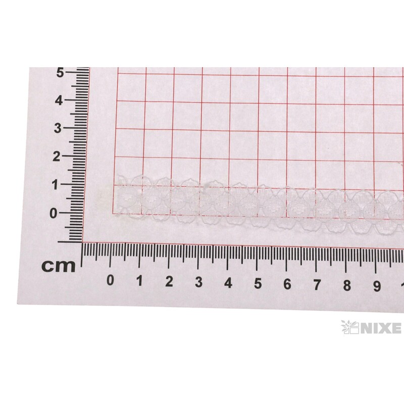 STUHA KRAJKA 15mmx10yd*BÍLÁ