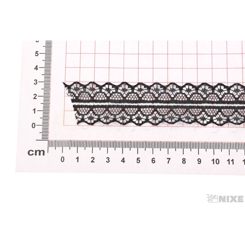 STUHA KRAJKA 30mmx10yd*ČERNÁ