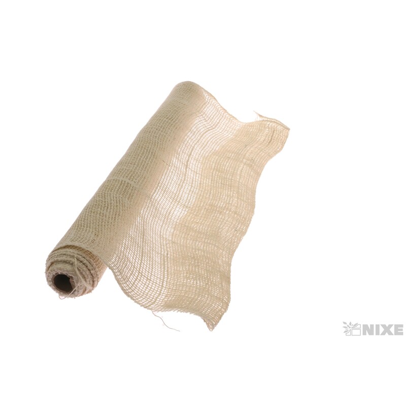 ROLE JUTA 48cmx5m*BÍLÁ