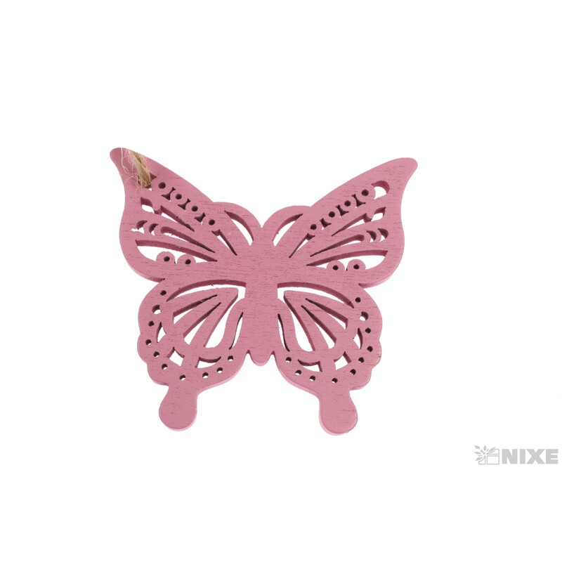 ZÁVĚS D MOTÝL 7cm 6ks*MIX BAREV