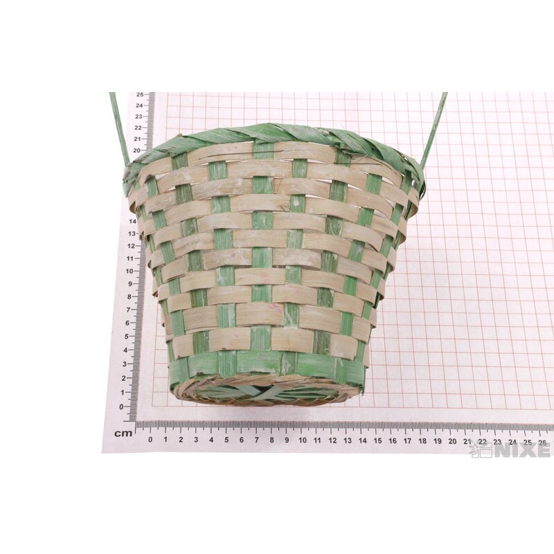 KOŠ RATTAN 18x14x49cm*MIX BAREV