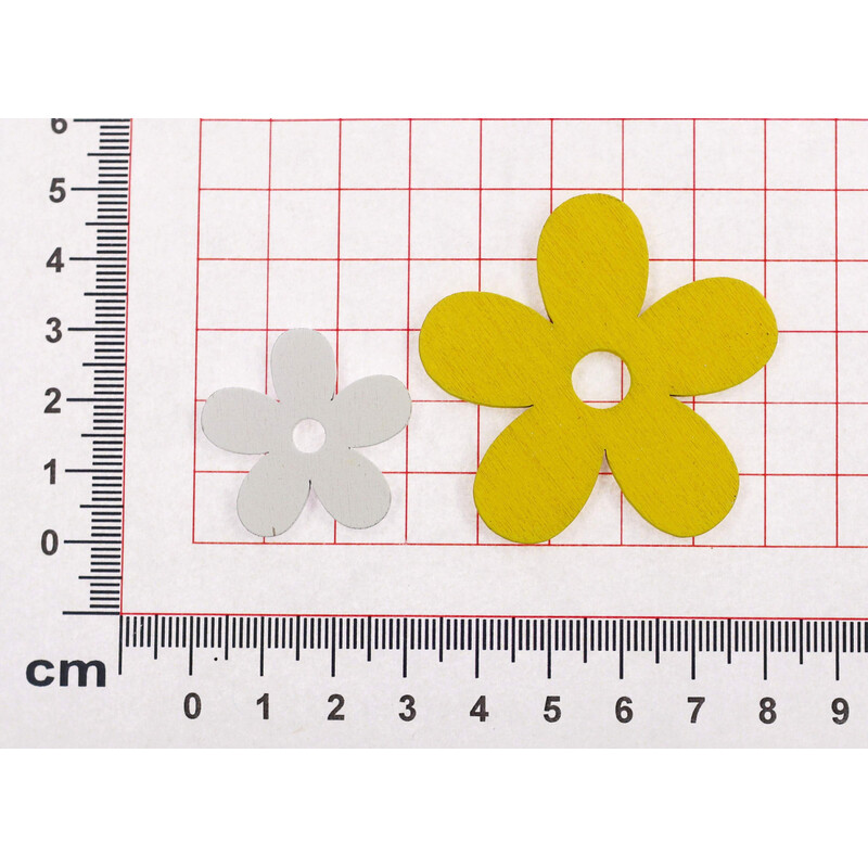 KVÍTEK 5-3cm 12ks*MIX BAREV