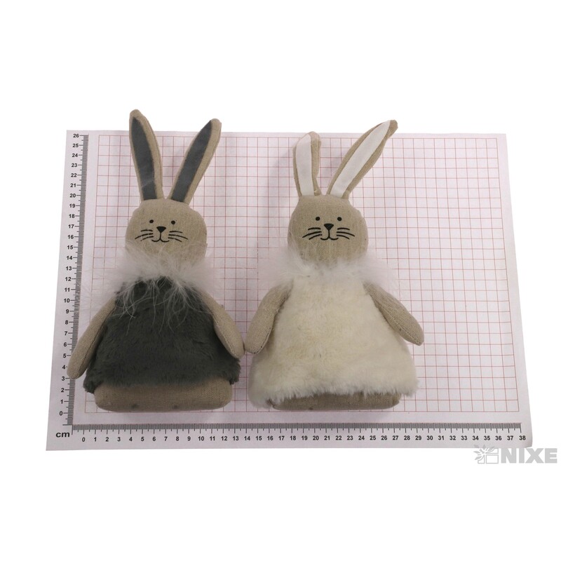 ZAJÍC 13x28cm*MIX BAREV