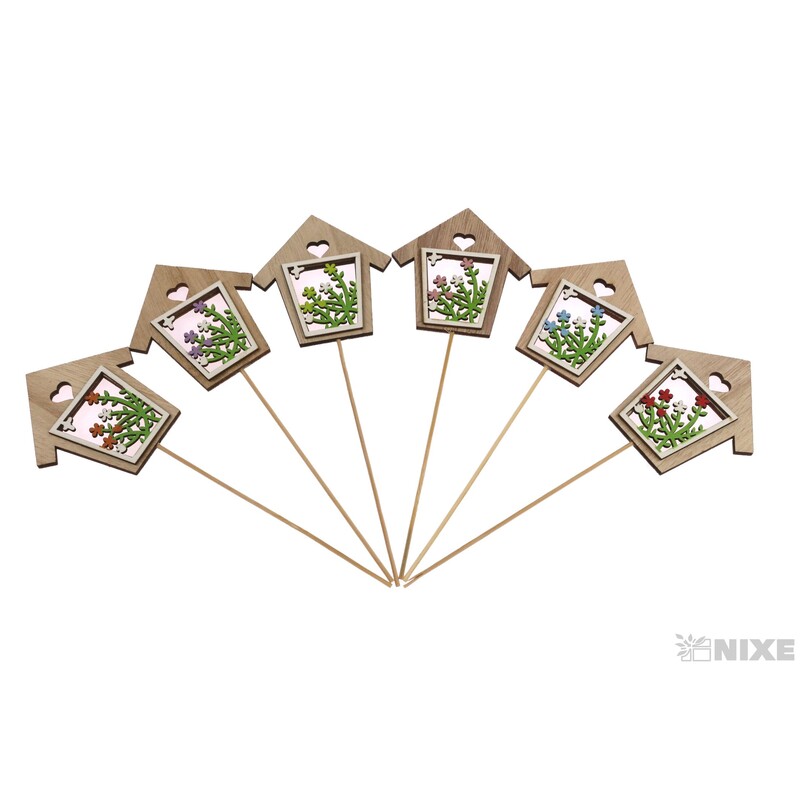 ZÁPICH JARO 8x9x24cm 6ks*MIX BAREV