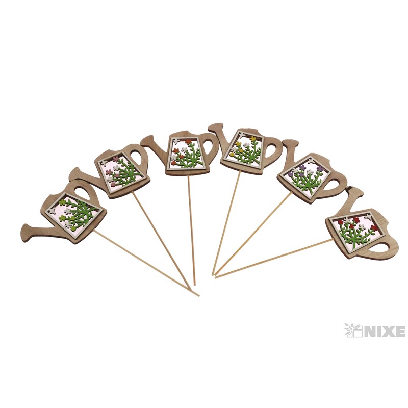 ZÁPICH KONVIČKA 10x8x22cm 6ks*MIX BAREV