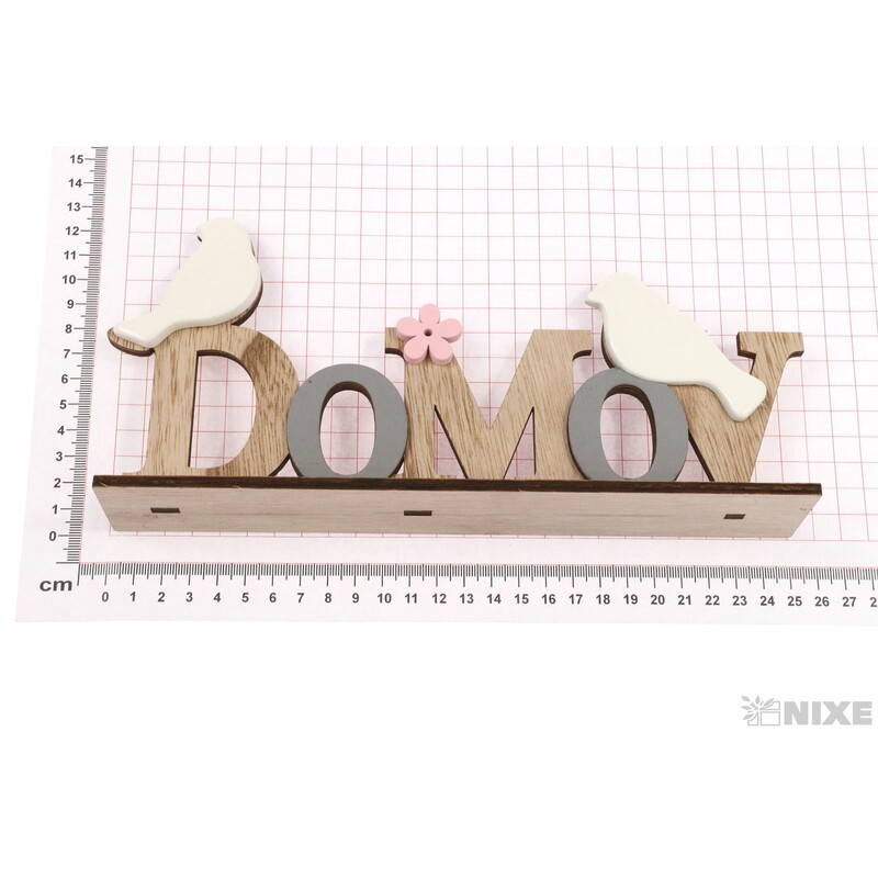 DOMOV D 26x11cm*