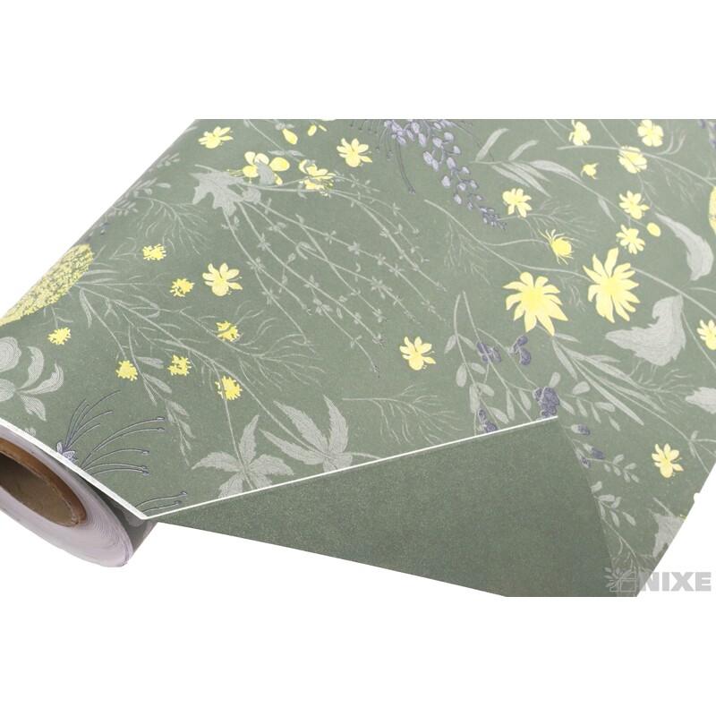 ROLE PAPÍR HORTENSE 80cmx50m*ZELENÁ