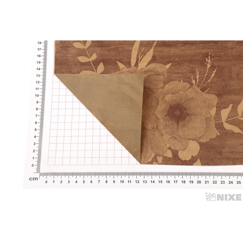 ROLE PAPÍR EBENE 80cmx50m*HNĚDÁ