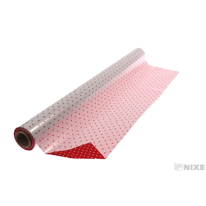 ROLE PLAST CUORICINI 70cmx40m*ČERVENÁ