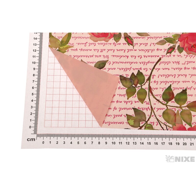 ROLE PLAST LARA 70cmx40m*RŮŽOVÁ