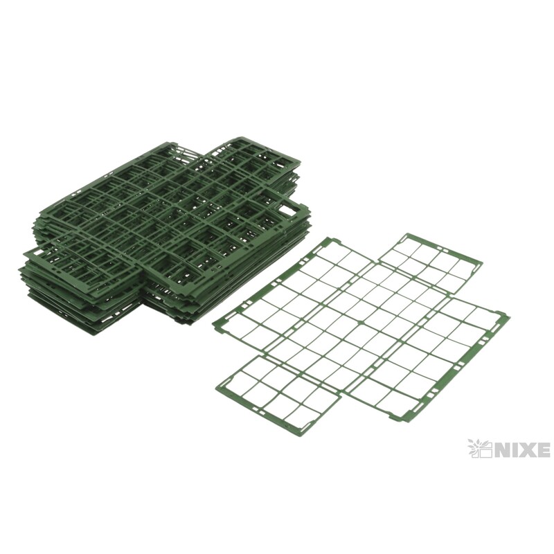 MŘÍŽKA PLASTOVÁ 23X11X8*ZELENÁ